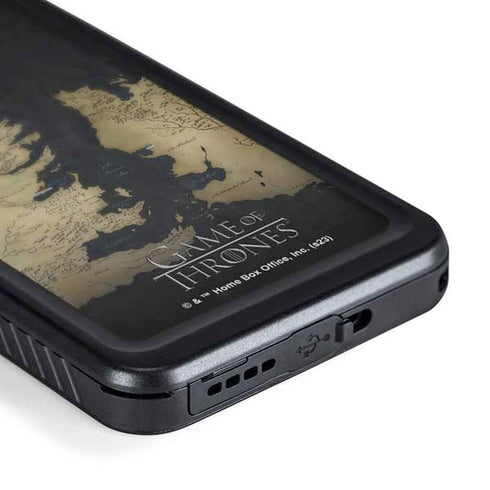 Game of Thrones: Westeros Map Galaxy S24 Plus Waterproof Case
